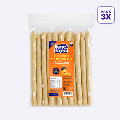 Biscoito de Polvilho Palito Tradicional 80g - Kric Krec